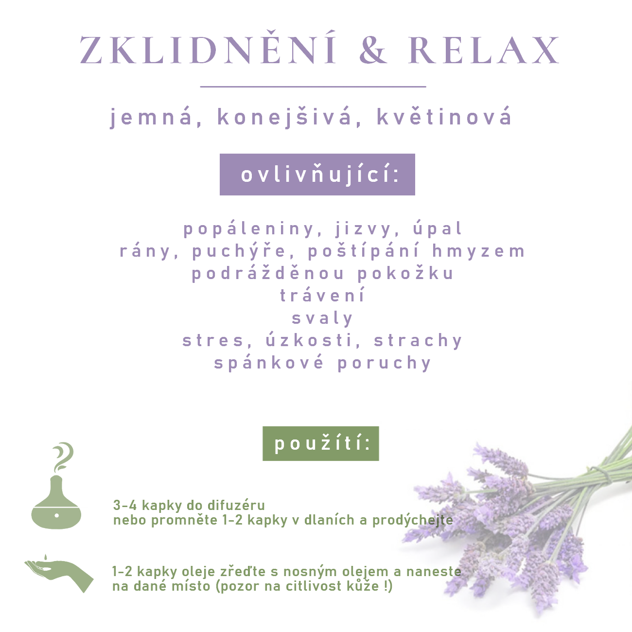 doTERRA Levandule info