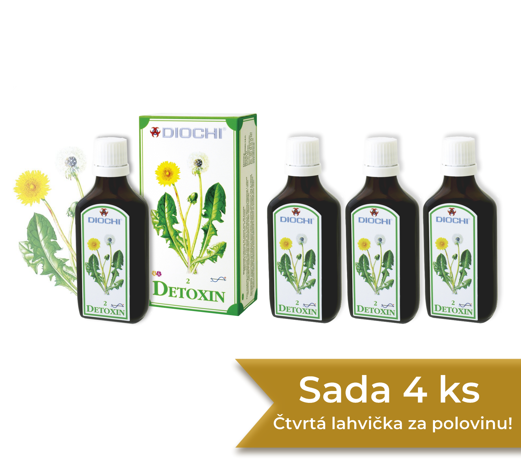 Detoxin kapky VÝHODNÝ BALÍČEK