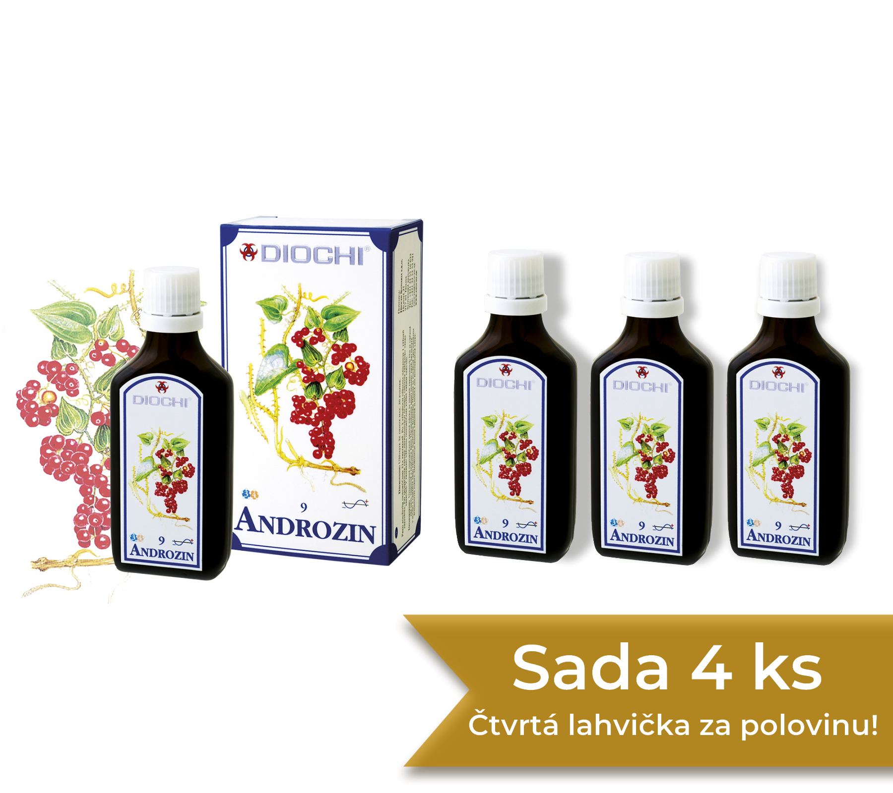 Androzin kapky VÝHODNÝ BALÍČEK