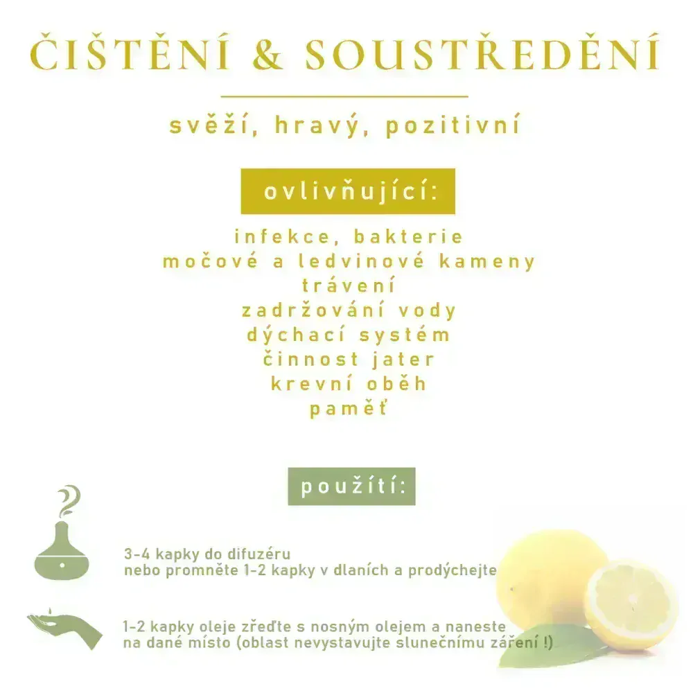 doTERRA esenciální olej Citron (Lemon) 15 ml