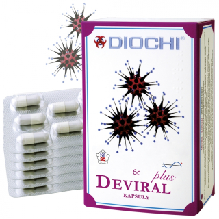 Deviral plus Diochi - 60 kapslí